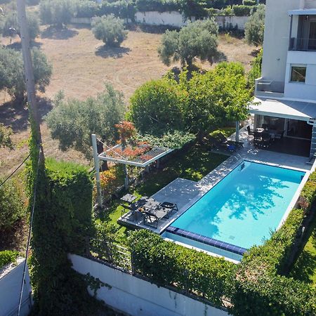 Deluxe Chrousso Pool Villa Paliouri Exterior foto