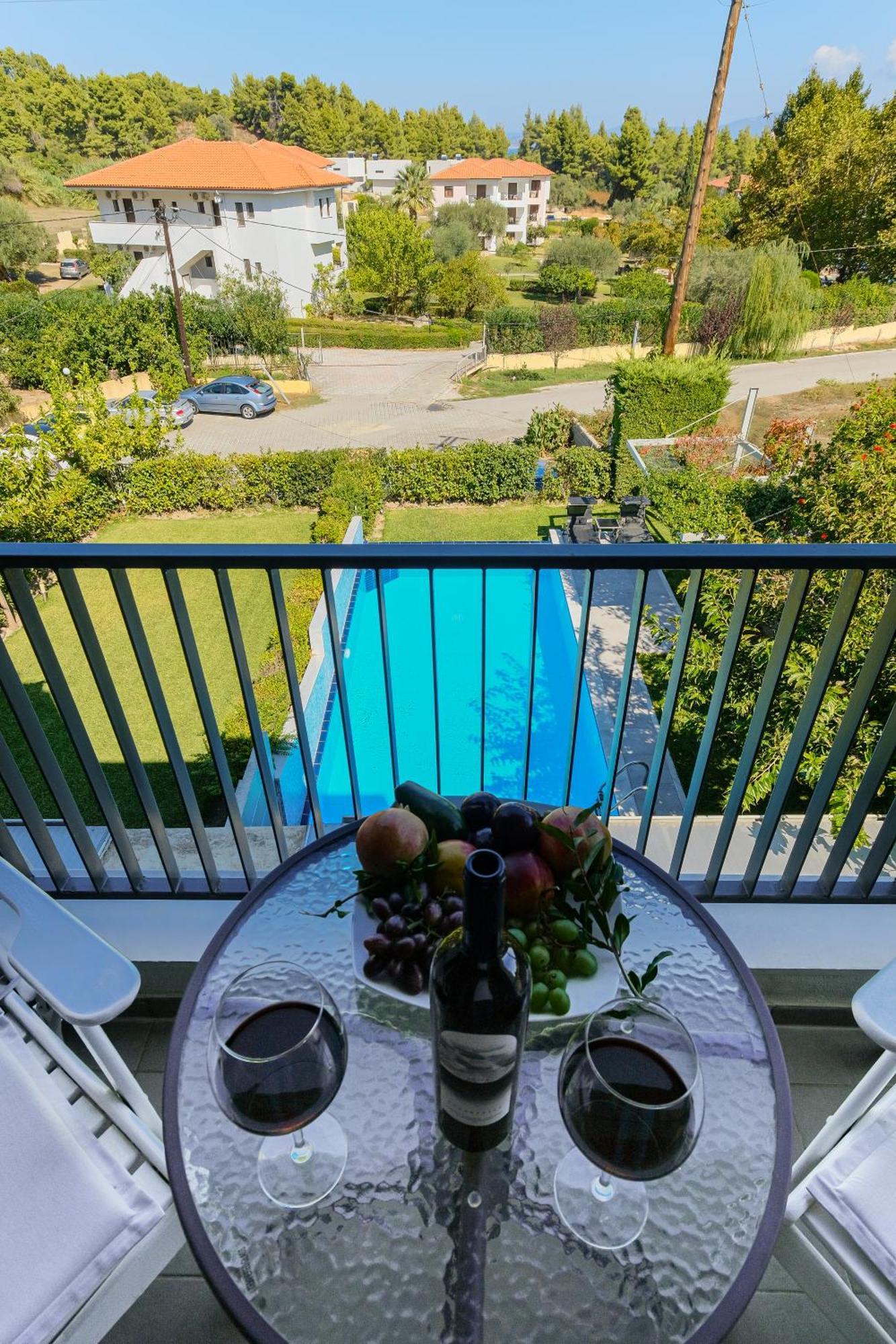 Deluxe Chrousso Pool Villa Paliouri Exterior foto